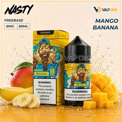 Nasty Juice Cush Man Mango Banana 60ml E-Juice 3mg
