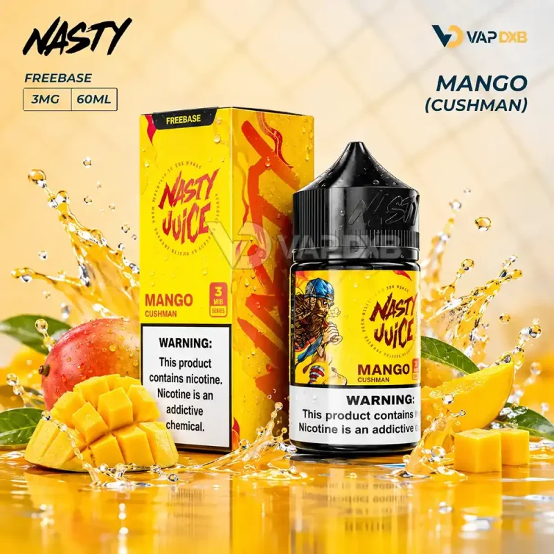 Nasty Juice Cush Man Mango 60ml E-Juice 3mg
