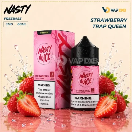 Nasty Juice Strawberry Trap Queen 60ml E-Juice 3mg