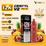 Al-Fakher-Crown-Bar-12K-Crystal-V2-Disposable-Magic-Love