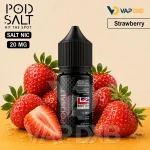 Pod Salt 30ml Salt Nic 20mg E-Liquid – Strawberry
