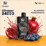 Silvaper 24000 Puffs Blueberry Pomegranate
