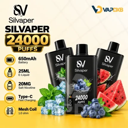 Silvaper 24000 Puffs Disposable Vape