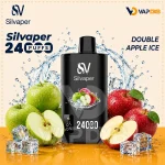 Silvaper 24000 Puffs Double Apple Ice
