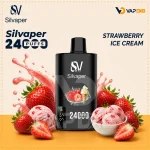 Silvaper 24000 Puffs Strawberry Ice Cream