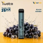 Yuoto-XXL-2500-Puffs-Black-Mamba