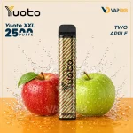 Yuoto-XXL-2500-Puffs-Two-Apple