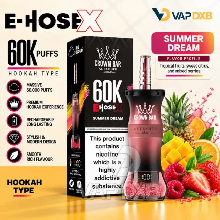al-fakher-crown-bar-e-hose-x-hookah-Summer-Dream