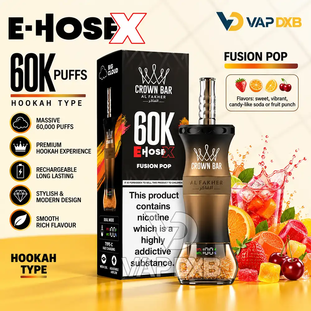 al-fakher-crown-bar-e-hose-x-hookah-shisha-Fusion-Pop al-fakher-crown-bar-e-hose-x-hookah-shisha-Fusion-Pop